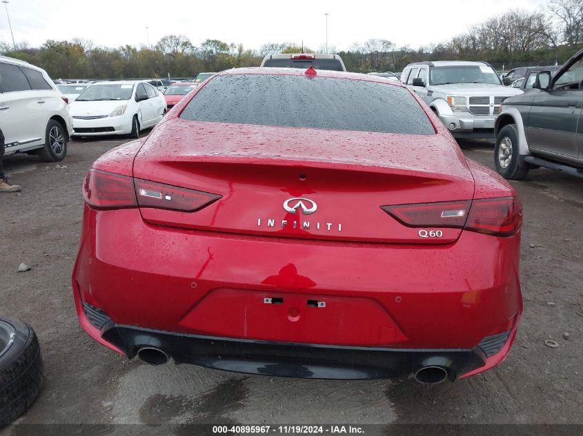 2022 Infiniti Q60 Luxe VIN: JN1EV7KK3NM600030 Lot: 40895967