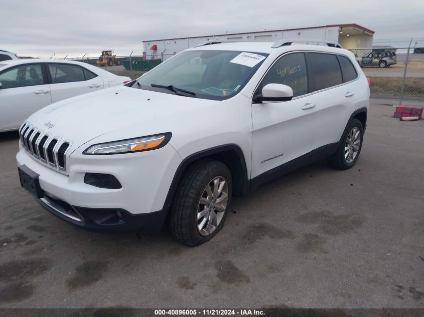 2017 Jeep Cherokee Limited 4X4 VIN: 1C4PJMDS6HW557308 Lot: 40896005