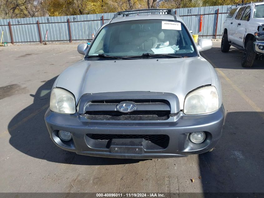 2005 Hyundai Santa Fe Gls/Lx VIN: KM8SC73E75U883252 Lot: 40896011