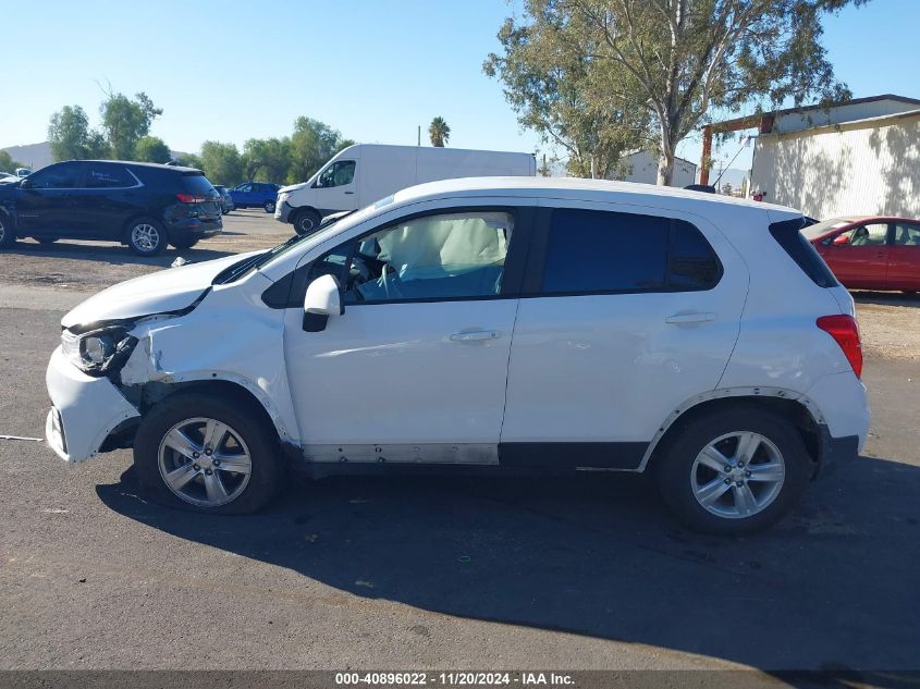 2019 Chevrolet Trax Ls VIN: 3GNCJKSB6KL261120 Lot: 40896022