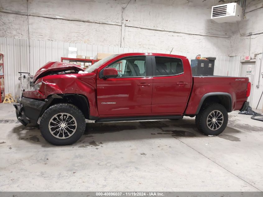 2018 Chevrolet Colorado Zr2 VIN: 1GCGTEEN0J1278206 Lot: 40896037