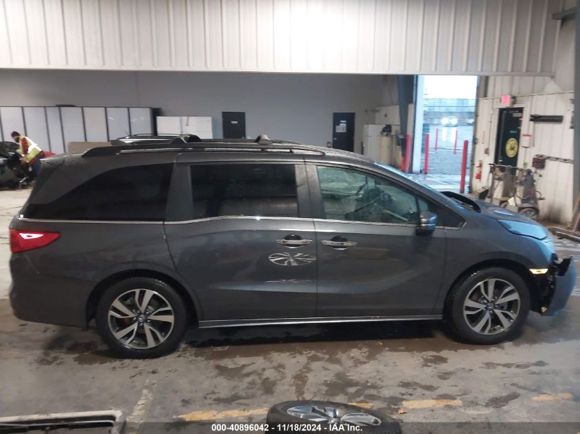 2023 Honda Odyssey Touring VIN: 5FNRL6H85PB020266 Lot: 40896042