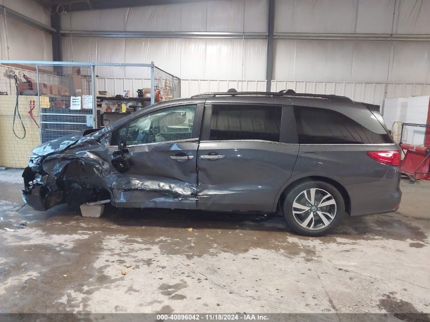 2023 Honda Odyssey Touring VIN: 5FNRL6H85PB020266 Lot: 40896042