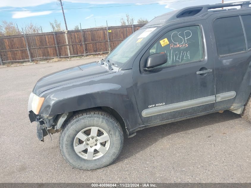 2006 Nissan Xterra Off Road VIN: 5N1AN08W06C550008 Lot: 40896044