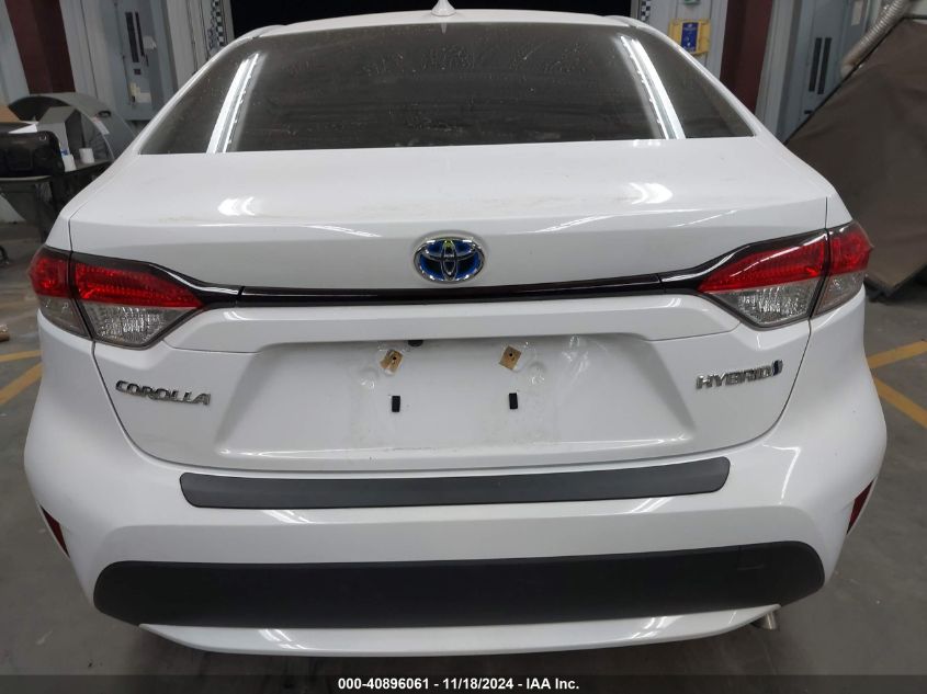 2021 Toyota Corolla Hybrid Le VIN: JTDEAMDE4MJ012569 Lot: 40896061