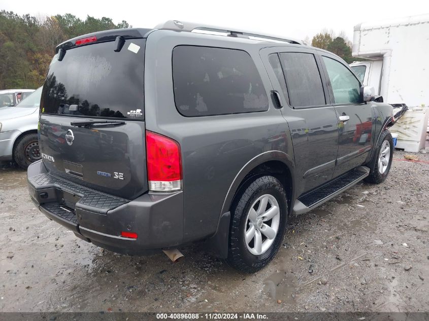 2010 Nissan Armada Se VIN: 5N1BA0ND5AN622904 Lot: 40896088