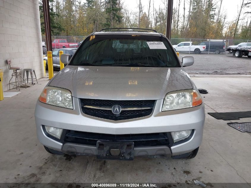 2002 Acura Mdx VIN: 2HNYD188X2H542268 Lot: 40896089