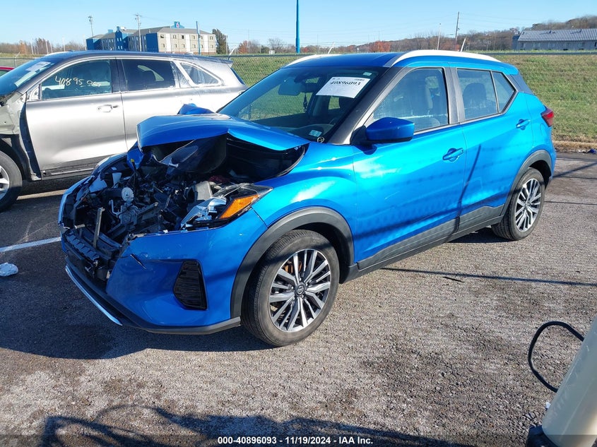 VIN 3N1CP5CV8ML530449 2021 NISSAN KICKS SV
