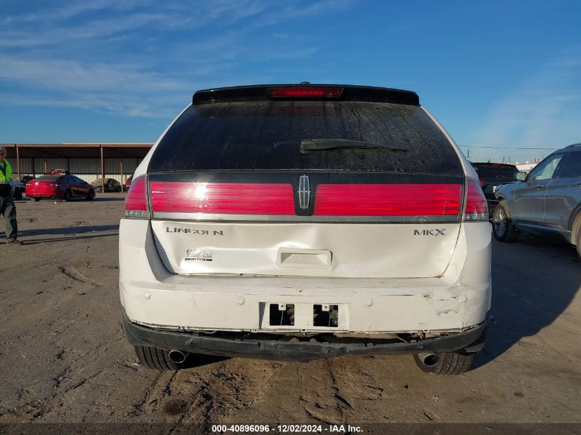 2010 Lincoln Mkx VIN: 2LMDJ8JC2ABJ21828 Lot: 40896096