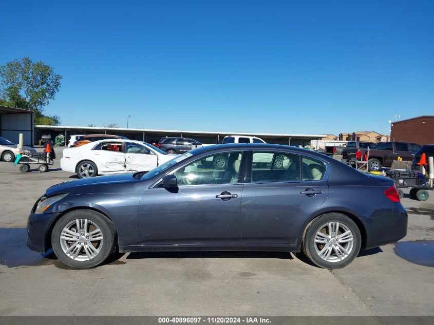 2010 Infiniti G37 Journey VIN: JN1CV6AP2AM203689 Lot: 40896097