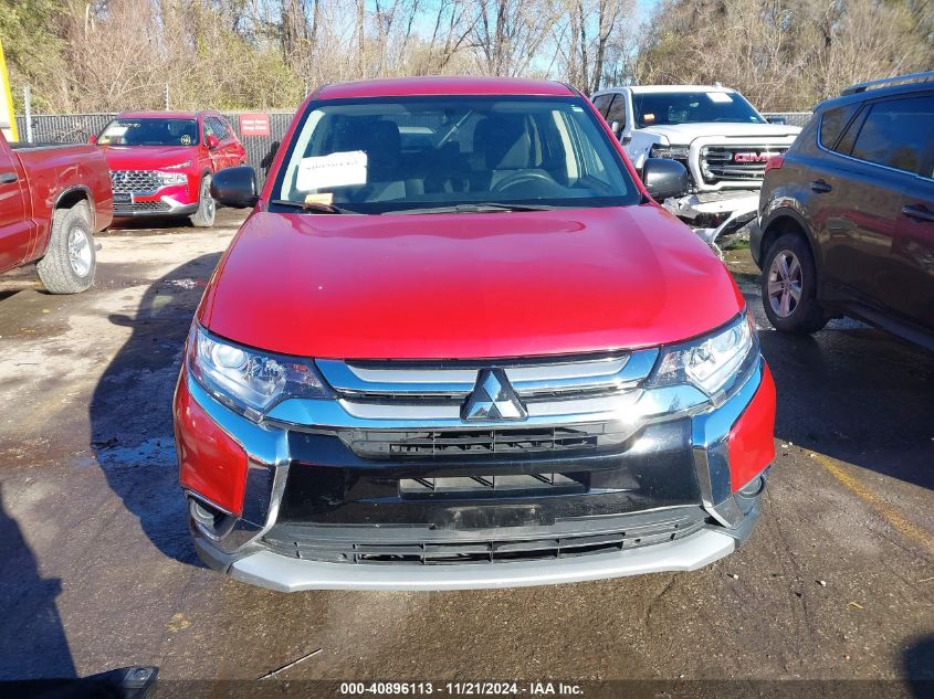 2018 Mitsubishi Outlander Es VIN: JA4AD2A3XJZ054992 Lot: 40896113