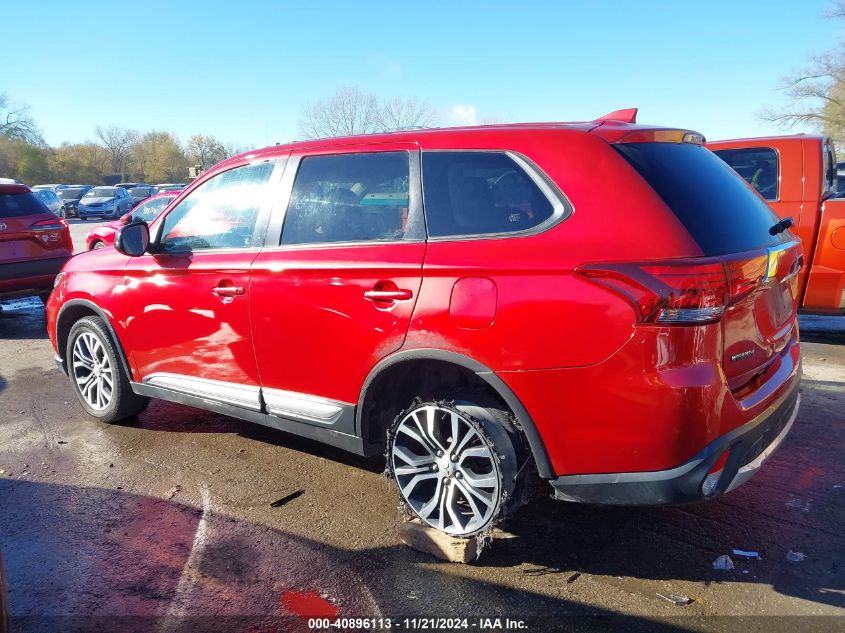 2018 Mitsubishi Outlander Es VIN: JA4AD2A3XJZ054992 Lot: 40896113