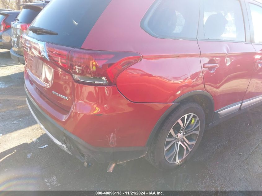 2018 Mitsubishi Outlander Es VIN: JA4AD2A3XJZ054992 Lot: 40896113