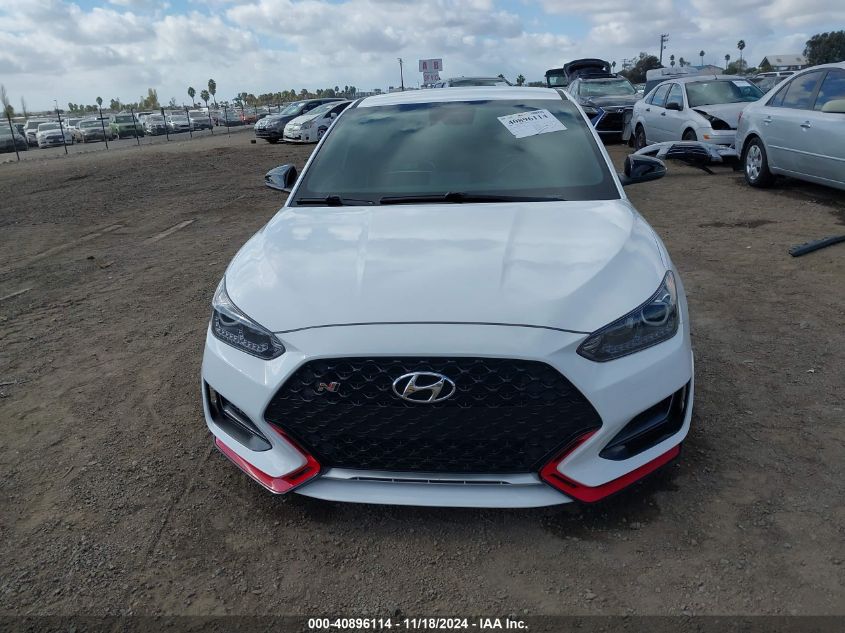 2021 Hyundai Veloster N VIN: KMHT36AH8MU009907 Lot: 40896114