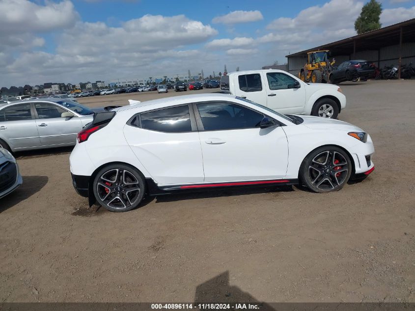 2021 Hyundai Veloster N VIN: KMHT36AH8MU009907 Lot: 40896114