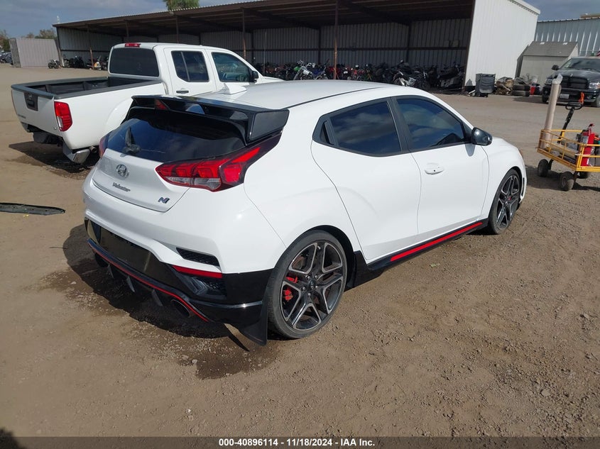 2021 HYUNDAI VELOSTER N 2.0L I-4 DI, DOHC, V(VIN: KMHT36AH8MU009907