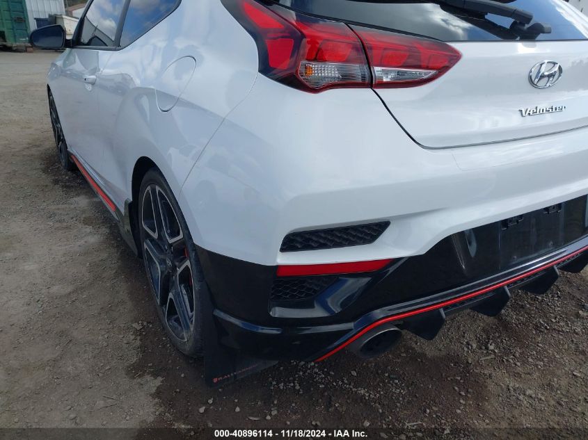 2021 Hyundai Veloster N VIN: KMHT36AH8MU009907 Lot: 40896114