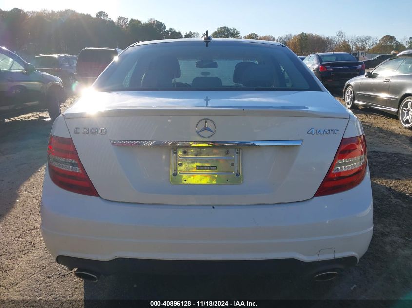 2014 Mercedes-Benz C 300 Luxury 4Matic/Sport 4Matic VIN: WDDGF8ABXEG250670 Lot: 40896128