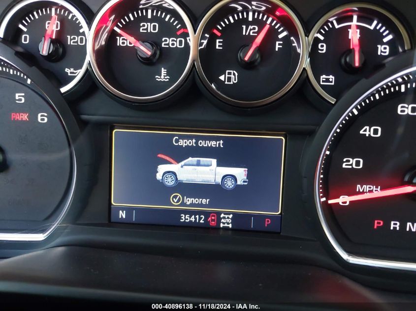 2021 CHEVROLET SILVERADO 1500 4WD  SHORT BED LT TRAIL BOSS - 1GCPYFED3MZ208039