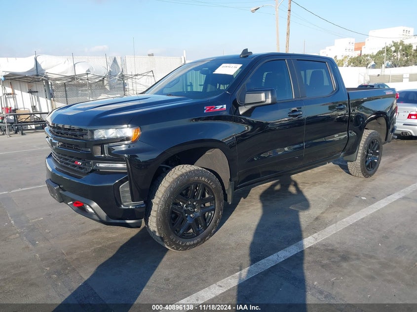 2021 CHEVROLET SILVERADO 1500 4WD  SHORT BED LT TRAIL BOSS - 1GCPYFED3MZ208039