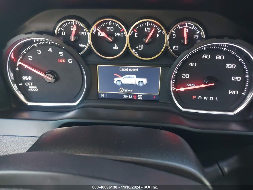 2021 CHEVROLET SILVERADO 1500 4WD  SHORT BED LT TRAIL BOSS - 1GCPYFED3MZ208039