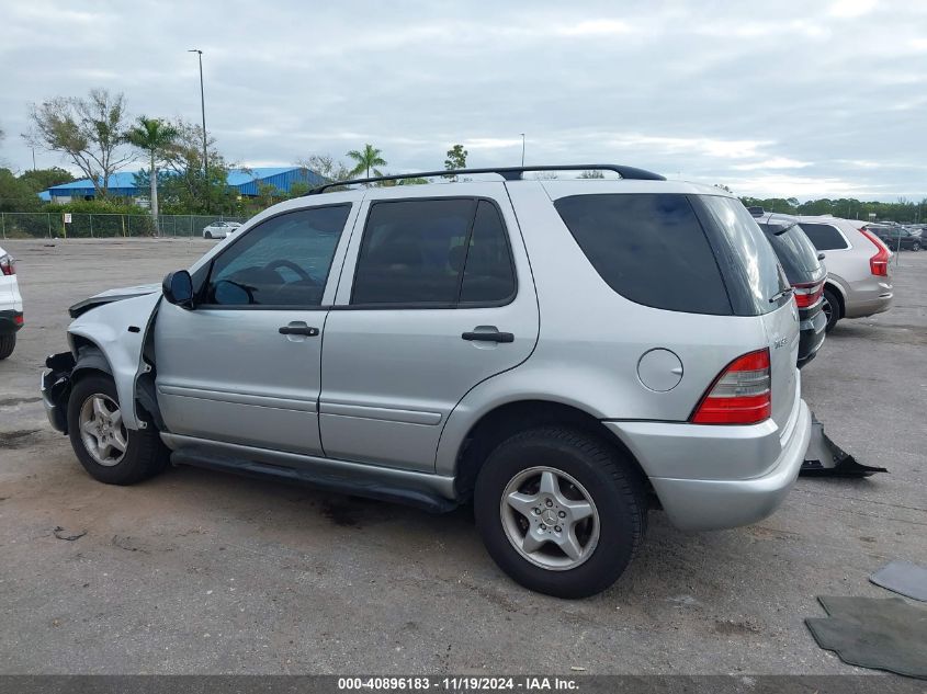 1999 Mercedes-Benz Ml 320 VIN: 4JGAB54E1XA117586 Lot: 40896183