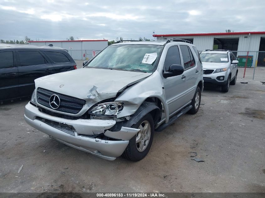 1999 Mercedes-Benz Ml 320 VIN: 4JGAB54E1XA117586 Lot: 40896183