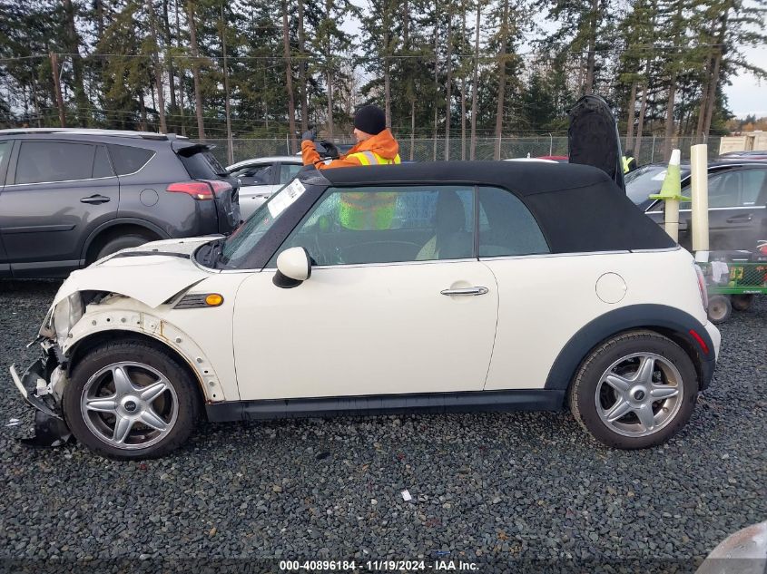 2009 Mini Cooper Base (M6) VIN: WMWMR33569TJ94347 Lot: 40896184