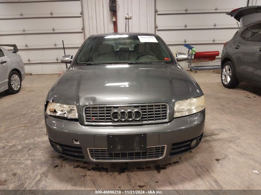 2005 Audi S4 4.2 (A6) VIN: WAUPL68E05A074848 Lot: 40896218