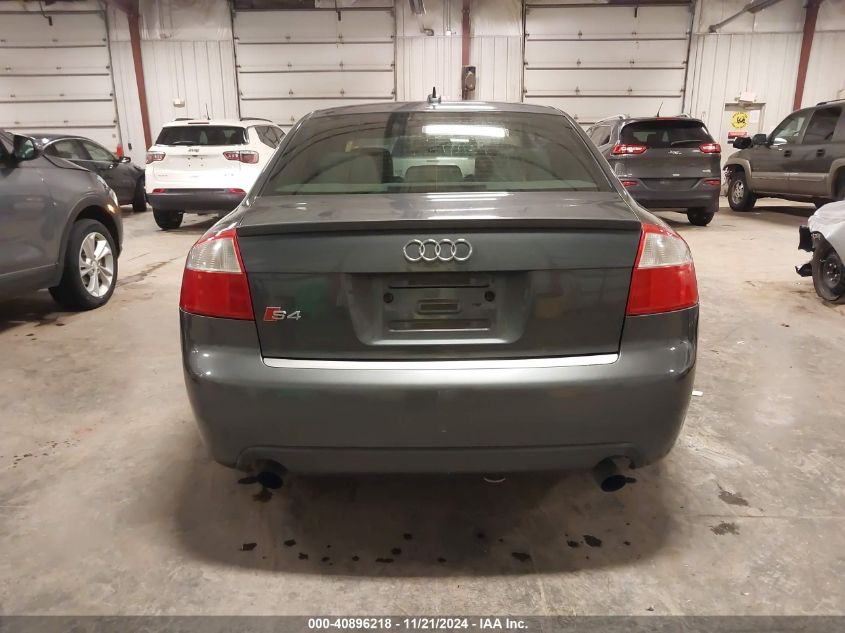 2005 Audi S4 4.2 (A6) VIN: WAUPL68E05A074848 Lot: 40896218