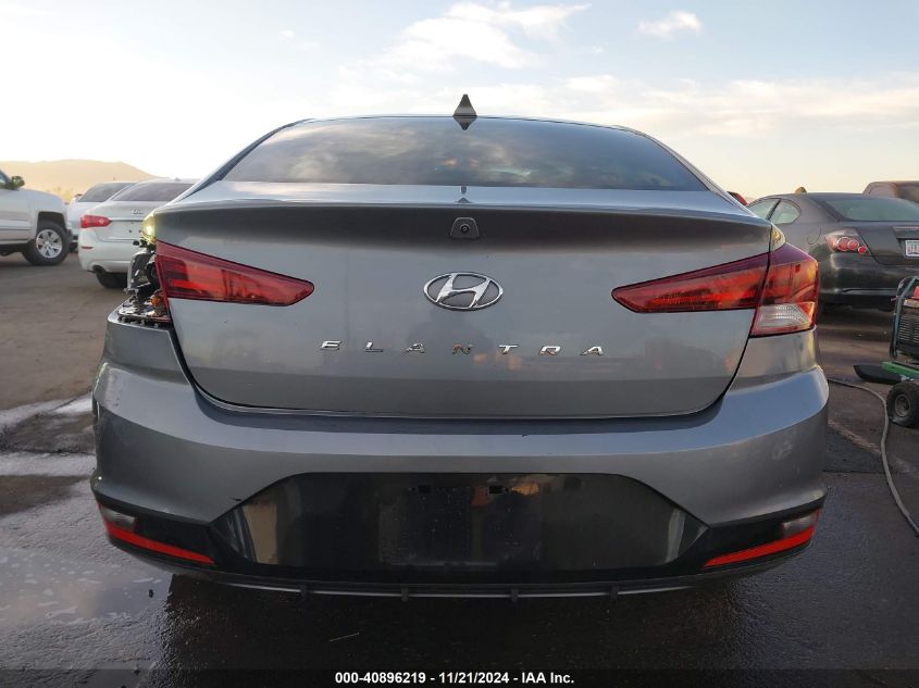 2019 Hyundai Elantra Value Edition VIN: KMHD84LF5KU874580 Lot: 40896219