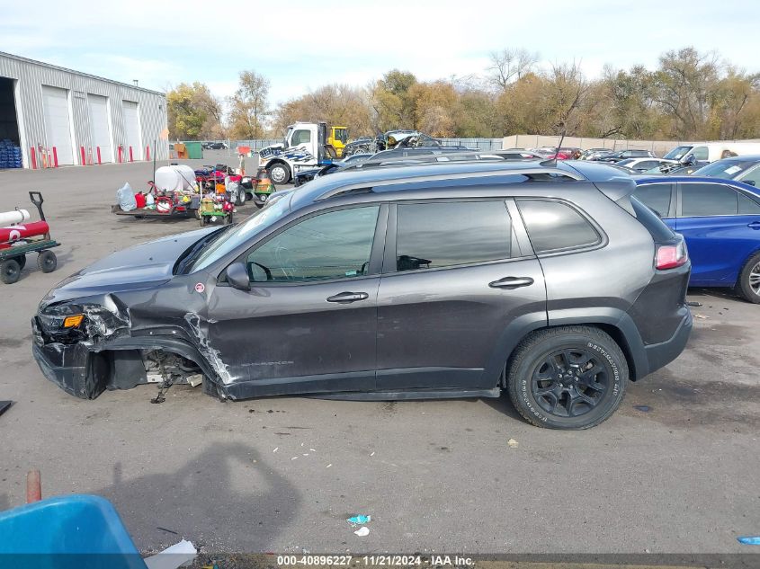 2020 Jeep Cherokee Trailhawk Elite 4X4 VIN: 1C4PJMBX3LD520736 Lot: 40896227