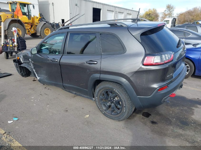 2020 Jeep Cherokee Trailhawk Elite 4X4 VIN: 1C4PJMBX3LD520736 Lot: 40896227