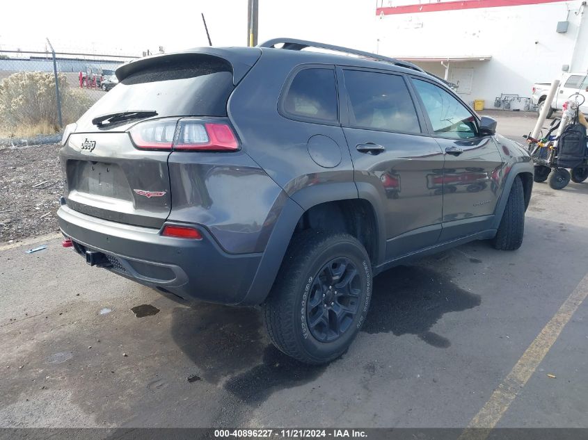 2020 Jeep Cherokee Trailhawk Elite 4X4 VIN: 1C4PJMBX3LD520736 Lot: 40896227