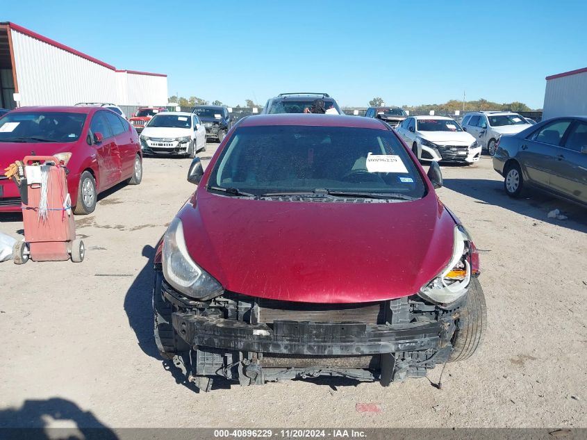 2014 Hyundai Elantra Se VIN: 5NPDH4AE4EH461692 Lot: 40896229