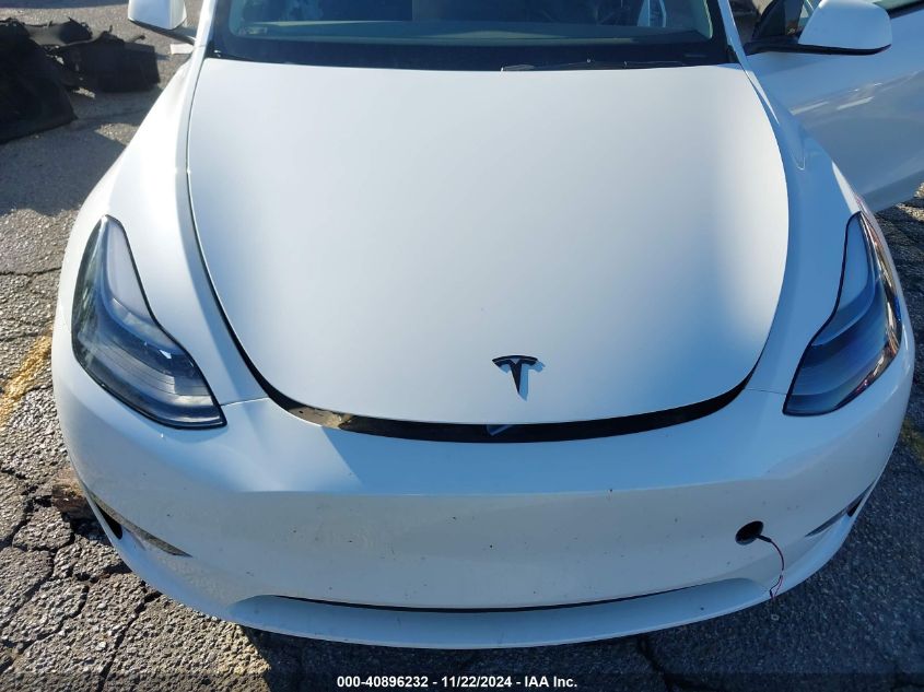 2023 Tesla Model Y Awd/Long Range Dual Motor All-Wheel Drive VIN: 7SAYGDEEXPF896297 Lot: 40896232