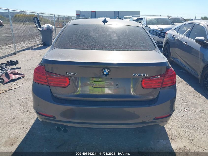 2013 BMW 328I xDrive VIN: WBA3B5G59DNS01696 Lot: 40896234