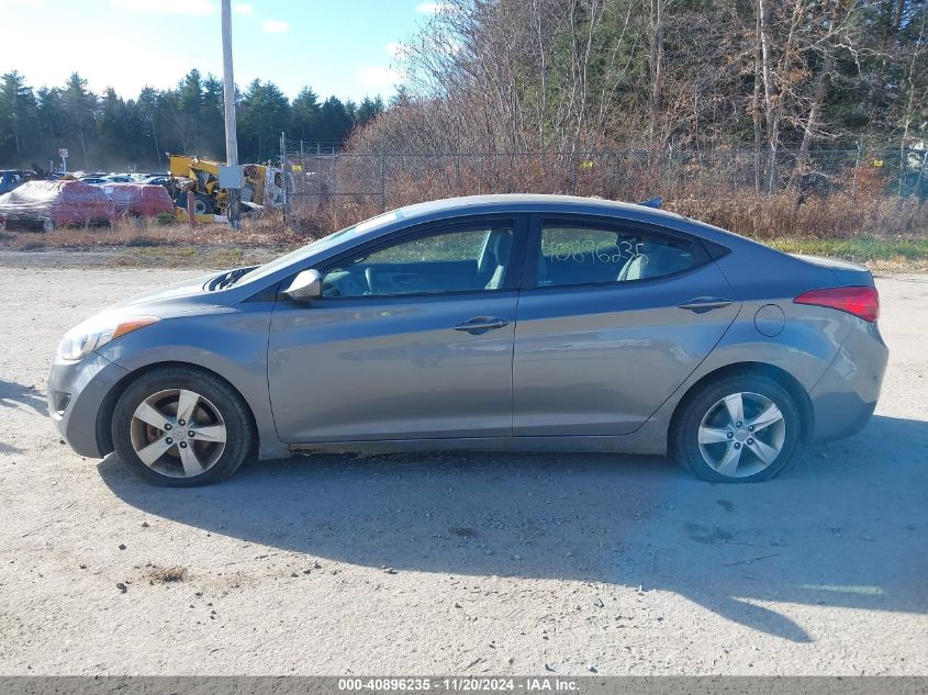 2013 Hyundai Elantra Gls VIN: 5NPDH4AE3DH353689 Lot: 40896235