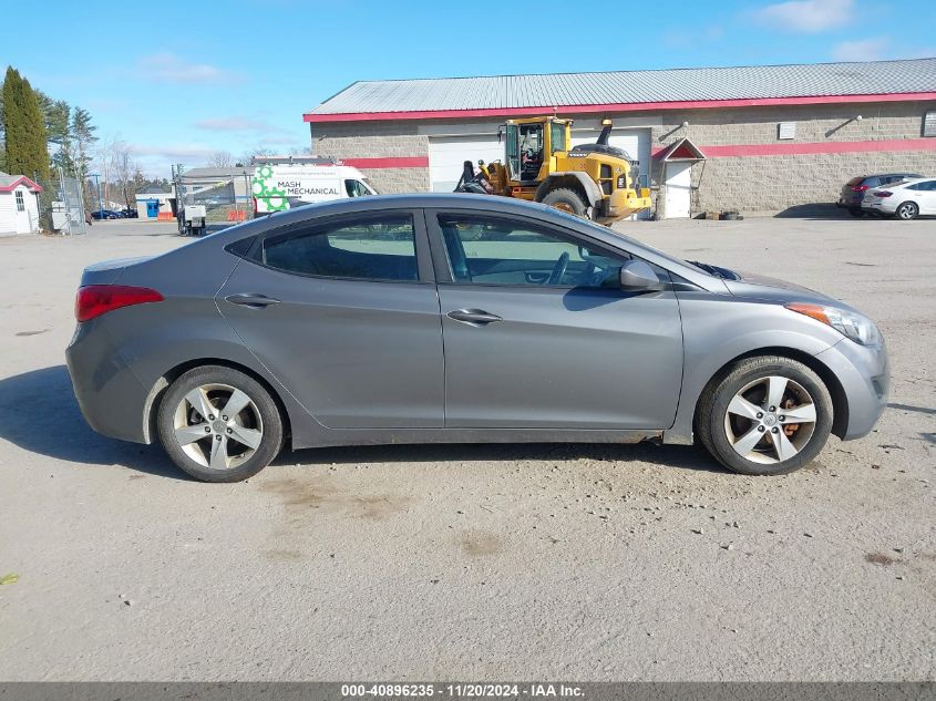 2013 Hyundai Elantra Gls VIN: 5NPDH4AE3DH353689 Lot: 40896235