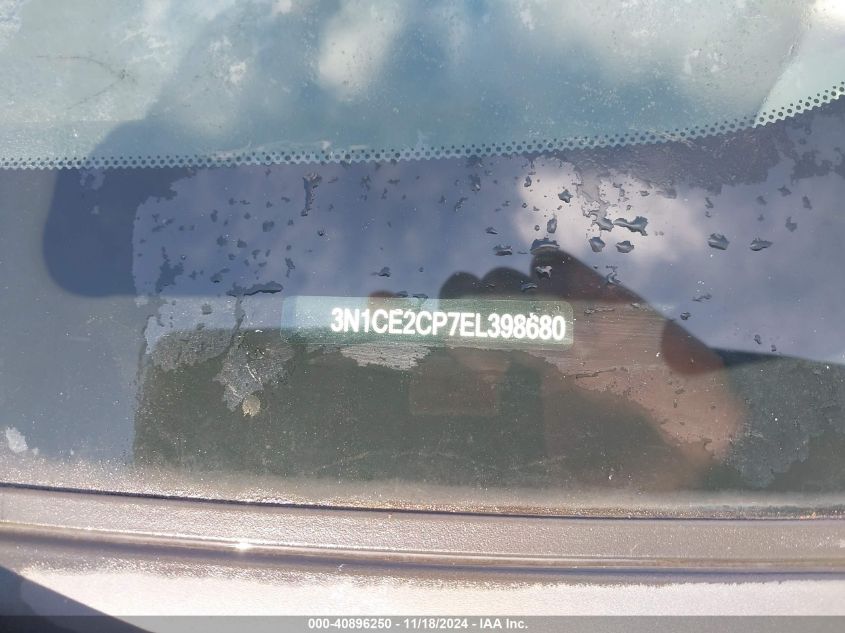 2014 Nissan Versa Note Sv VIN: 3N1CE2CP7EL398680 Lot: 40896250