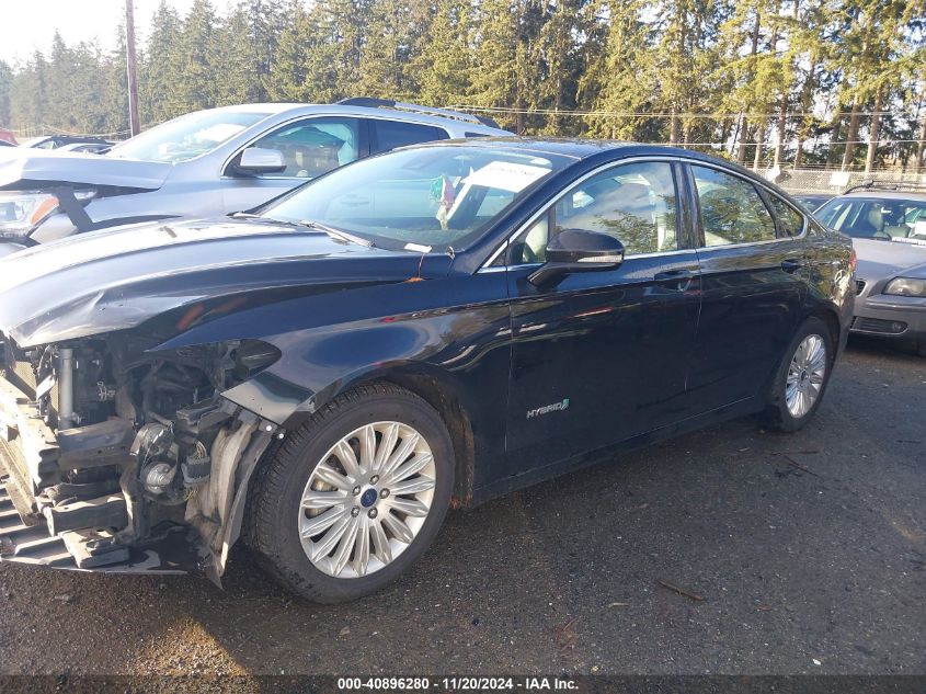 2016 Ford Fusion Hybrid Se VIN: 3FA6P0LU6GR387156 Lot: 40896280