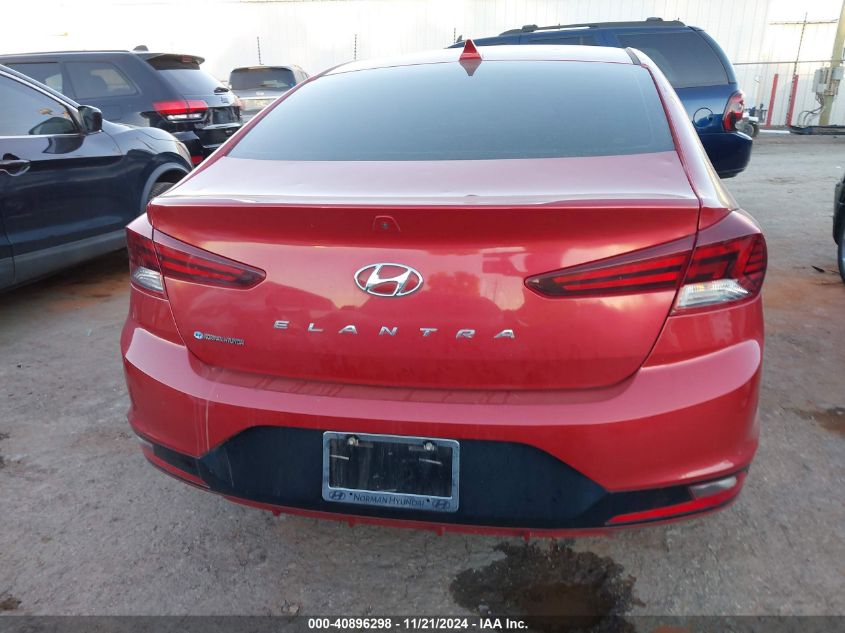 2020 Hyundai Elantra Sel VIN: 5NPD84LF1LH523312 Lot: 40896298