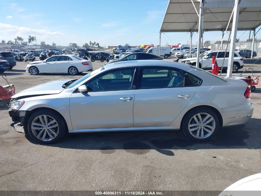 VIN 1VWLA7A34KC006166 2019 VOLKSWAGEN PASSAT 2.0T WOLFSBURG EDITION