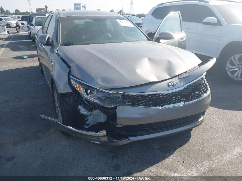 2018 Kia Optima Ex VIN: 5XXGU4L33JG262823 Lot: 40896312