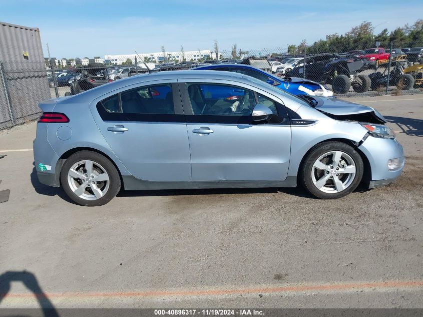 2013 Chevrolet Volt VIN: 1G1RE6E44DU134198 Lot: 40896317