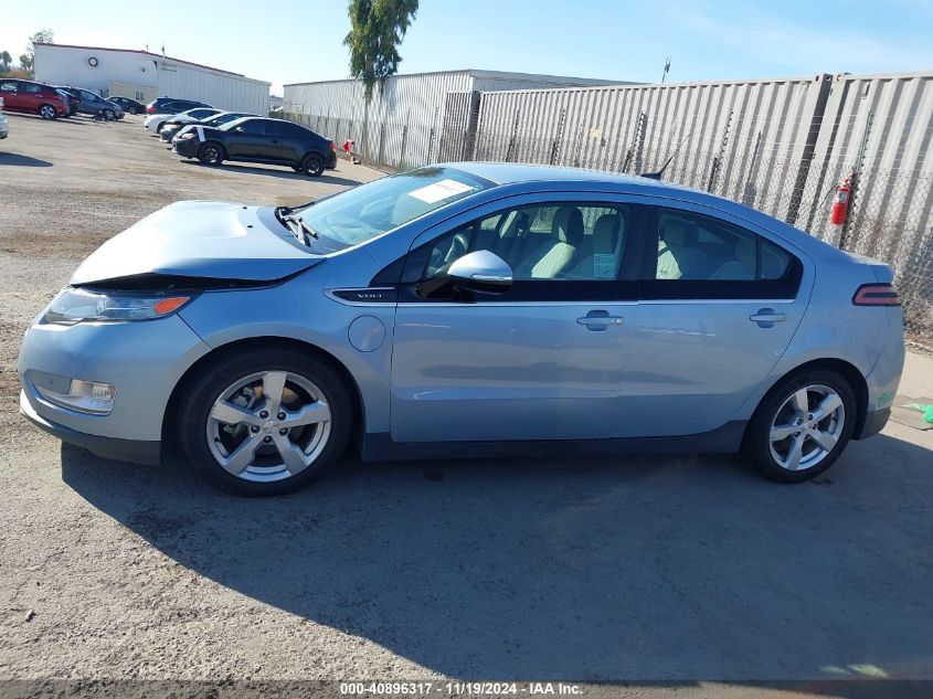 2013 Chevrolet Volt VIN: 1G1RE6E44DU134198 Lot: 40896317