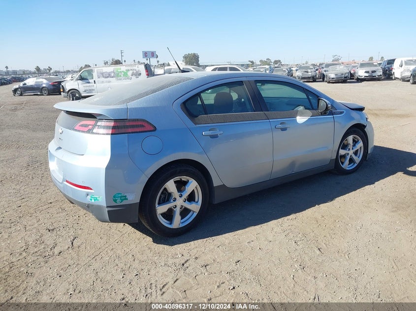 Vin: 1g1re6e44du134198, lot: 41386009, chevrolet volt 20134