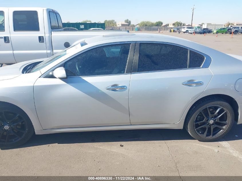 2014 Nissan Maxima 3.5 S/3.5 Sv VIN: 1N4AA5AP6EC458552 Lot: 40896330