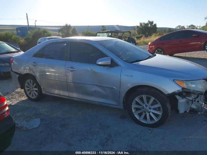 2014 Toyota Camry Hybrid Xle VIN: 4T1BD1FKXEU139320 Lot: 40896333