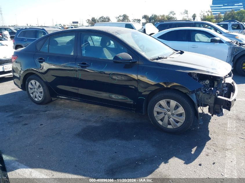 2020 Kia Rio S VIN: 3KPA24AD2LE273122 Lot: 40896366